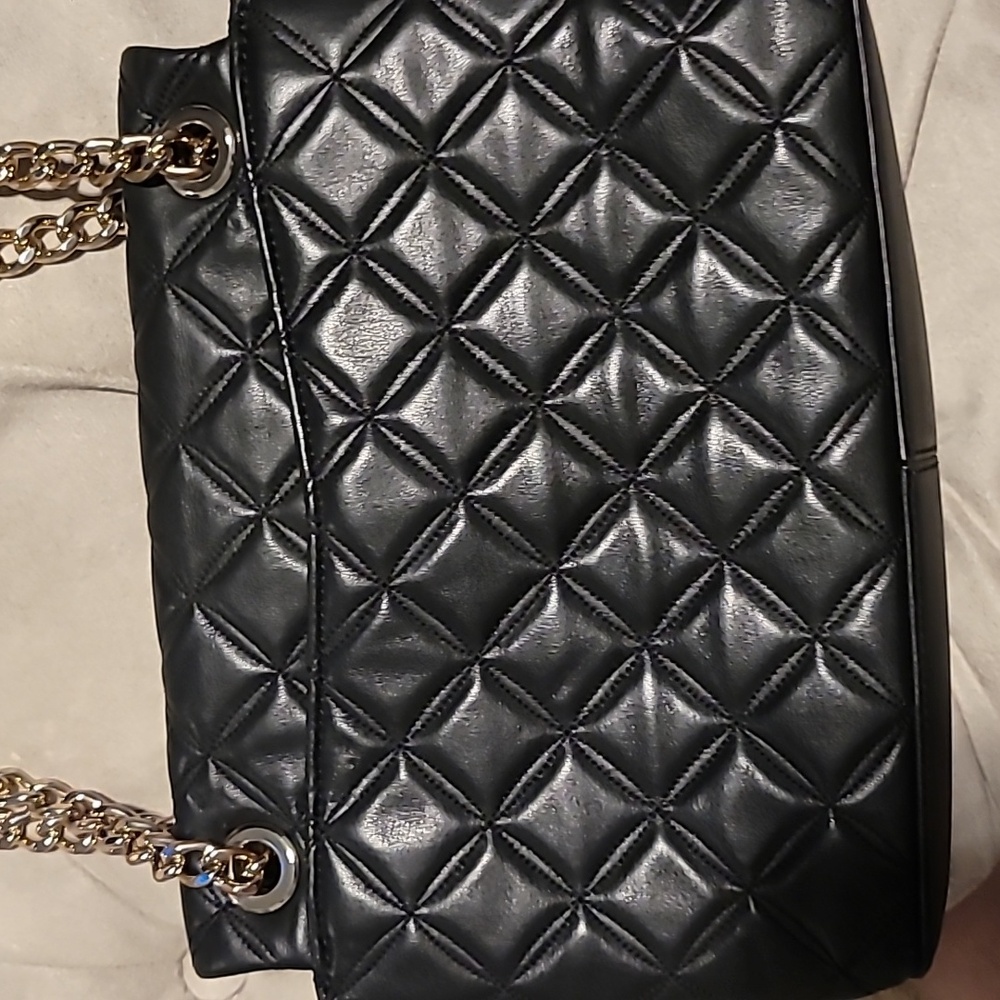 KATE SPADE NATALIA SMALL FLAP CROSSBODY BAG BLACK - Picture 9 of 12